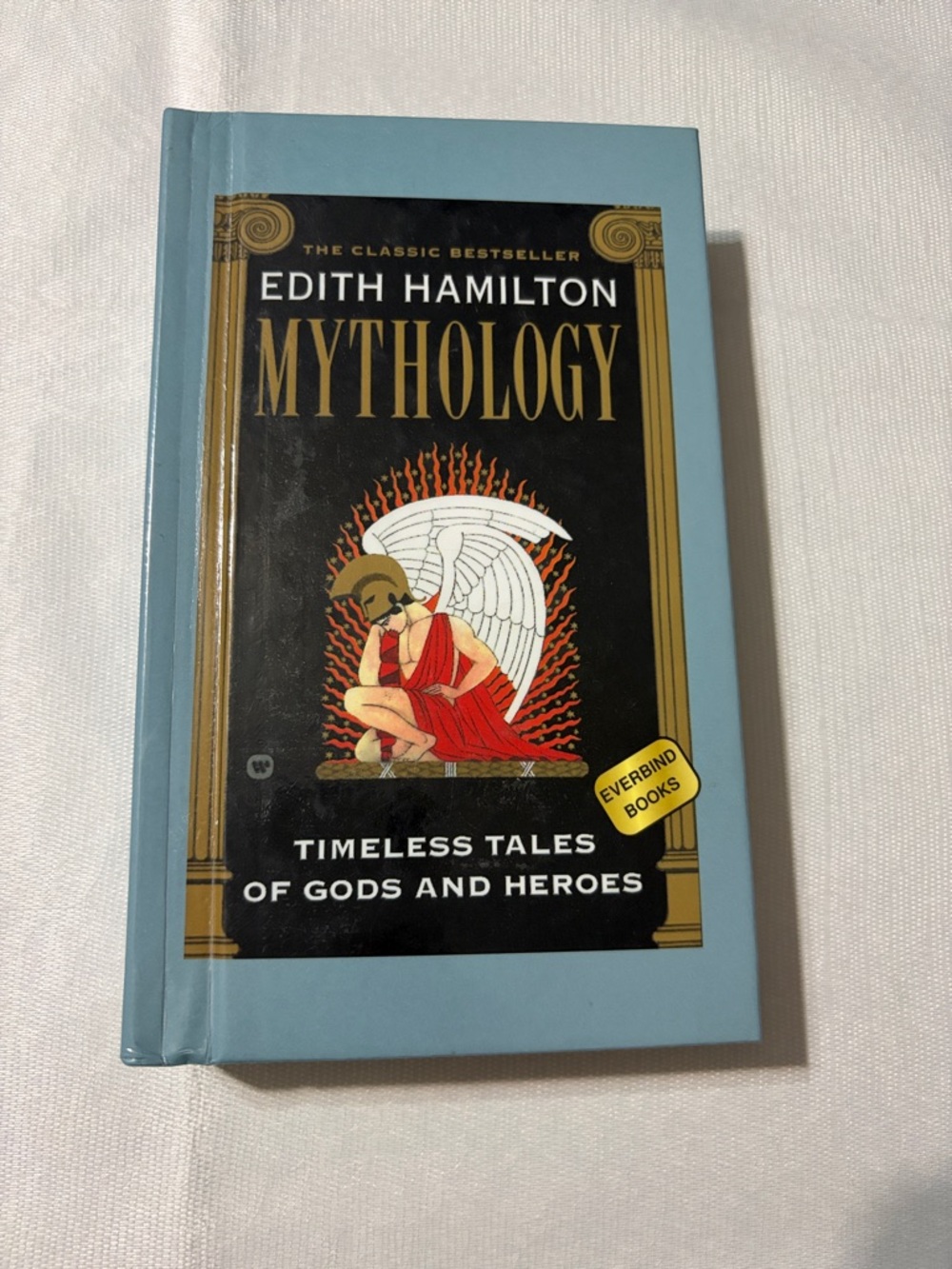 Edith Hamilton Mythology Hardcover - Light Blue Cover
